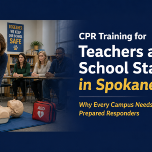CPR Training for Teachers and School Staff in Spokane Why Every Campus Needs Prepared Responders